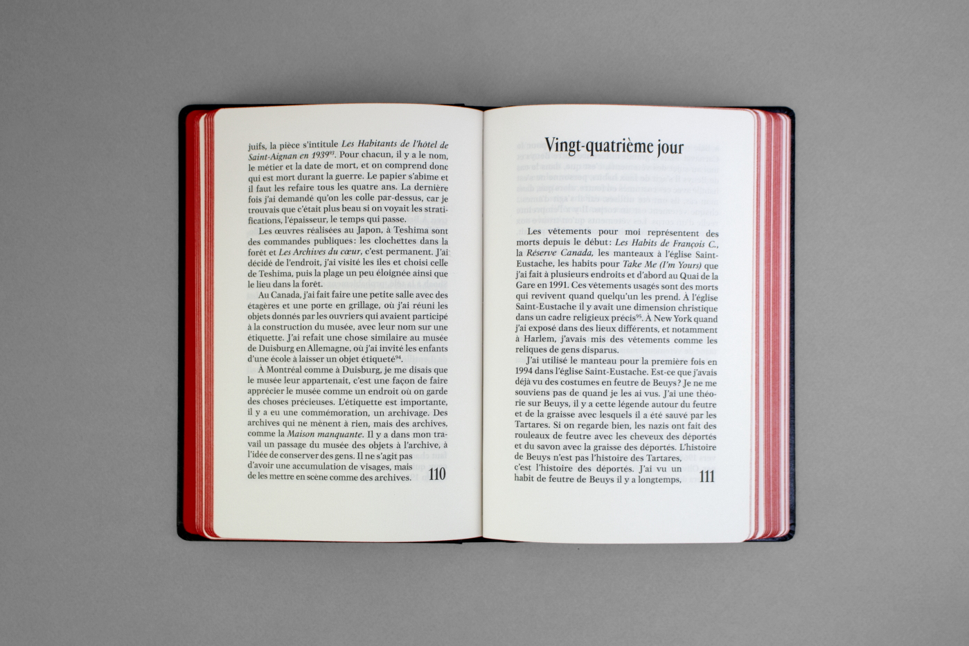 Journal de Christian Boltanski